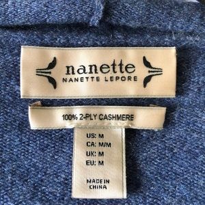 Nannette Lepore cashmere  sweater . Size M